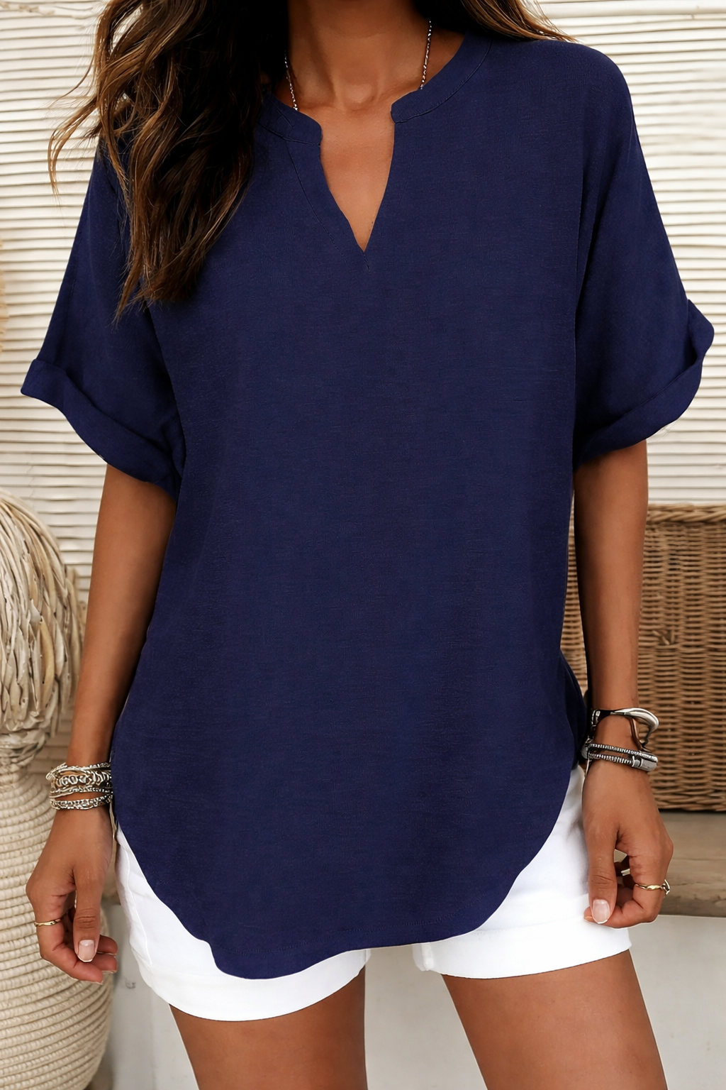 Camicetta Donna Casual Fit Rilassato