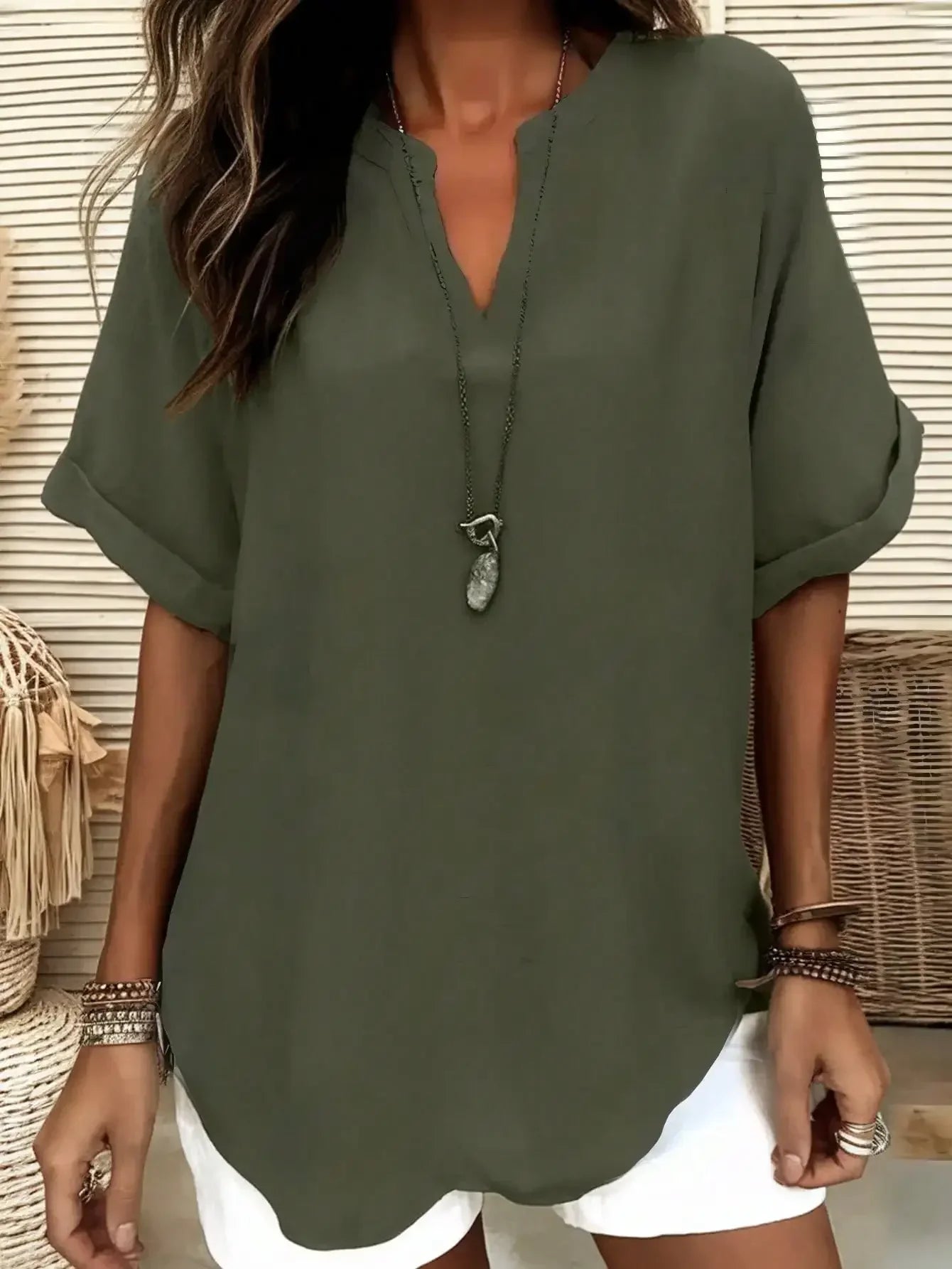 Camicetta Donna Casual Fit Rilassato